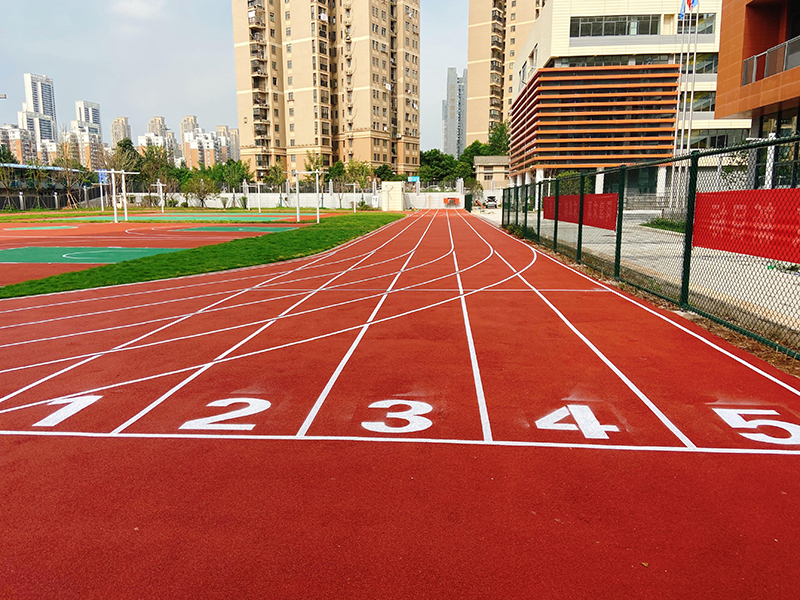 沈陽運動場地塑膠跑道施工排水系統怎么做?